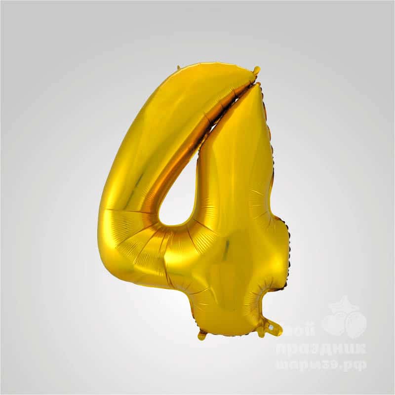 Цифра фольгированная гелиевая 102 см — изображение 5