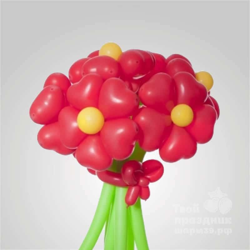 Букет из 7 Сердцветов