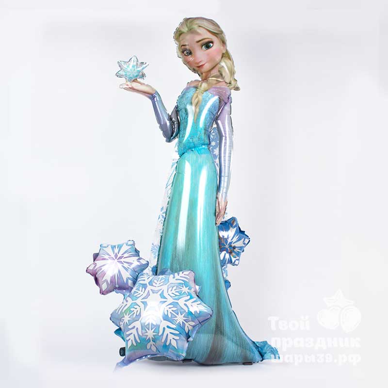 Эльза Холодное Сердце - ходячая фигура шар