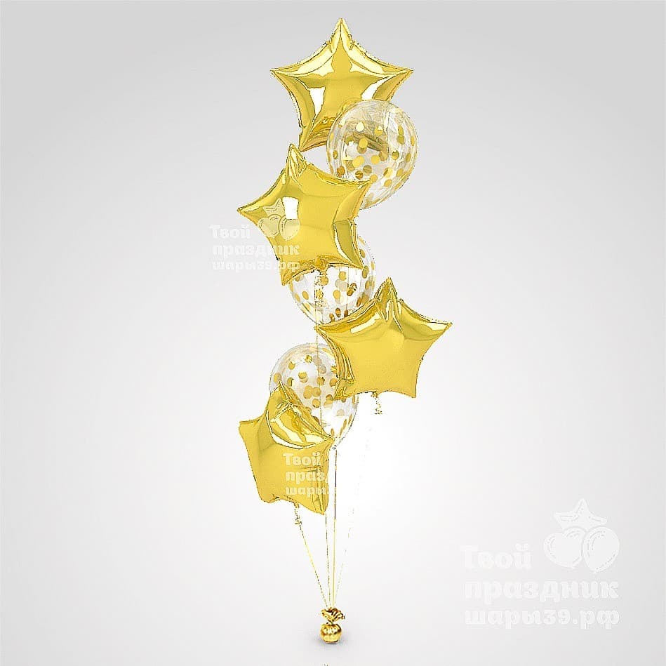 Фонтан из латексных гелиевых шаров металлик. Украшение и оформление праздников. Шары39.рф Калининград т. 52-01-67