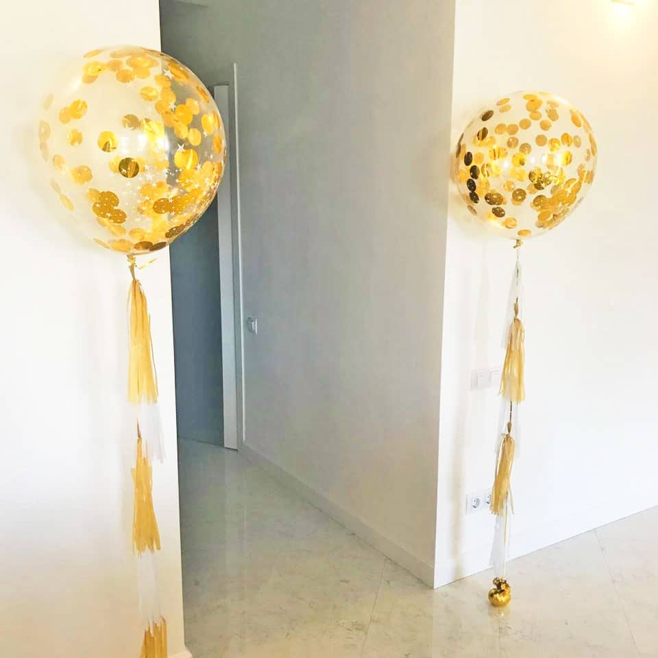 Большие шары с конфетти в Калининграде! Шары39.рф. Лучшие шарики - звоните 52-01-67