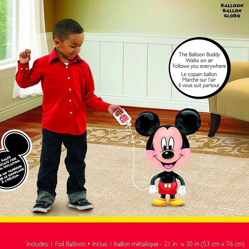 Ходячие шары - микки маус - фигура мини