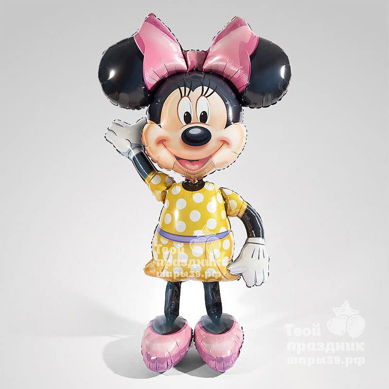 Ходячие шары - минни маус - большая фигура