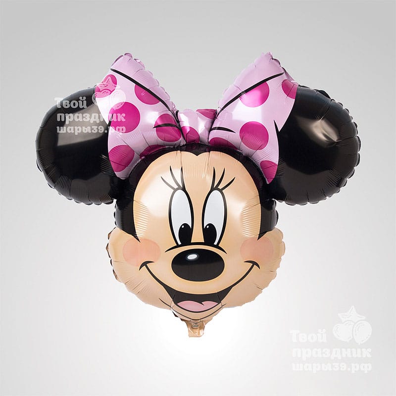 Минни маус голова лицензия Фольгированный шар в Калининграде. Шары39.рф