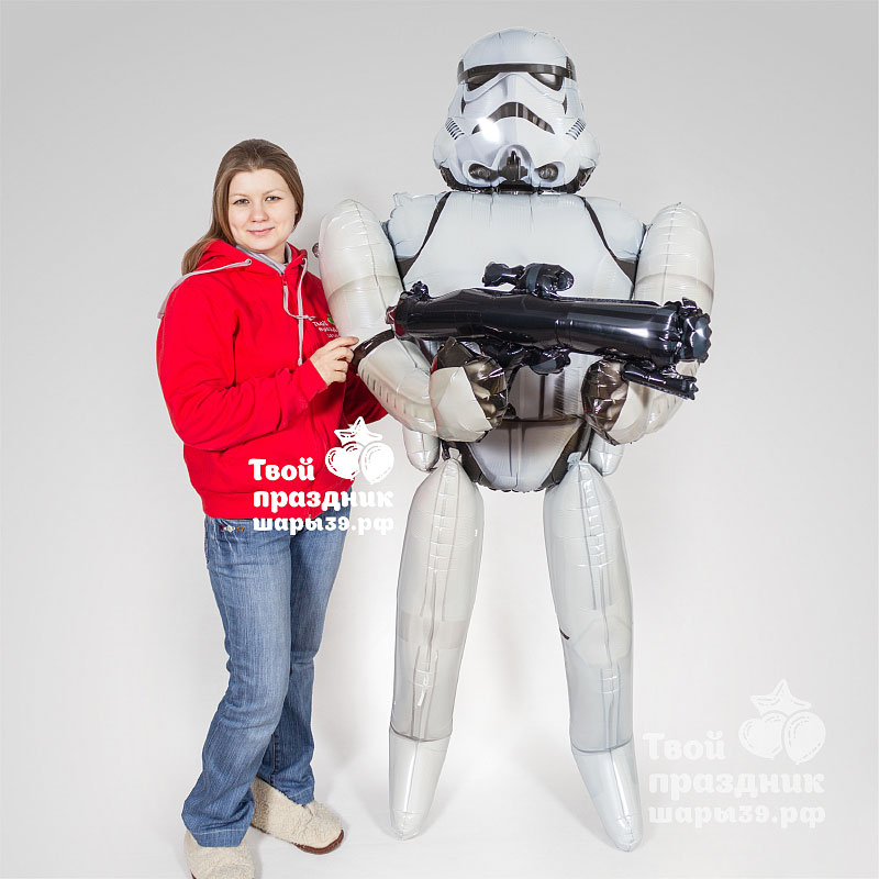 Ходячая фигура Штурмовик. Ходячие шарики39.рф, Калининград! Звоните 52-01-67