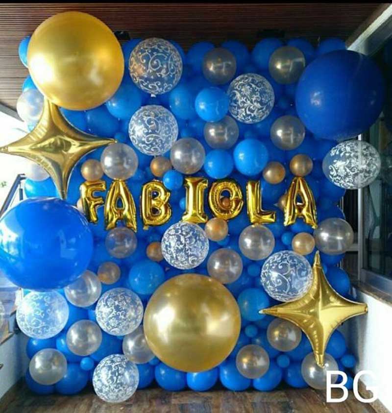 Фотозона из разнокалиберных шаров 2х3 метра — изображение 14