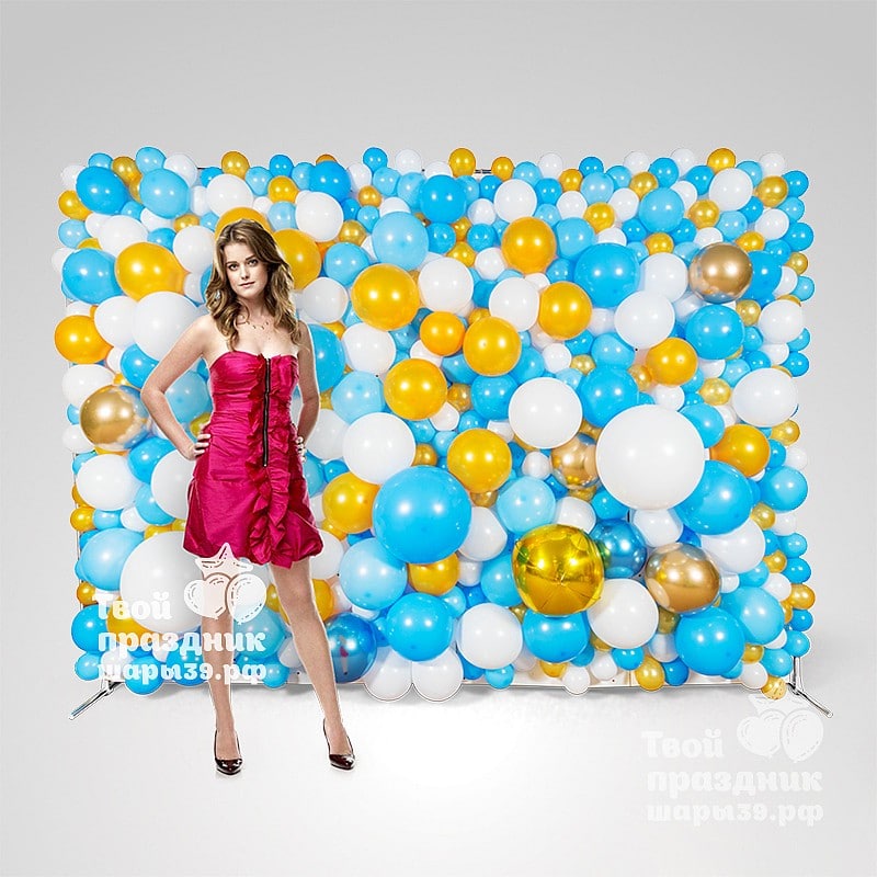 Фотозона из воздушных шаров. Шары39.рф, Калининрад