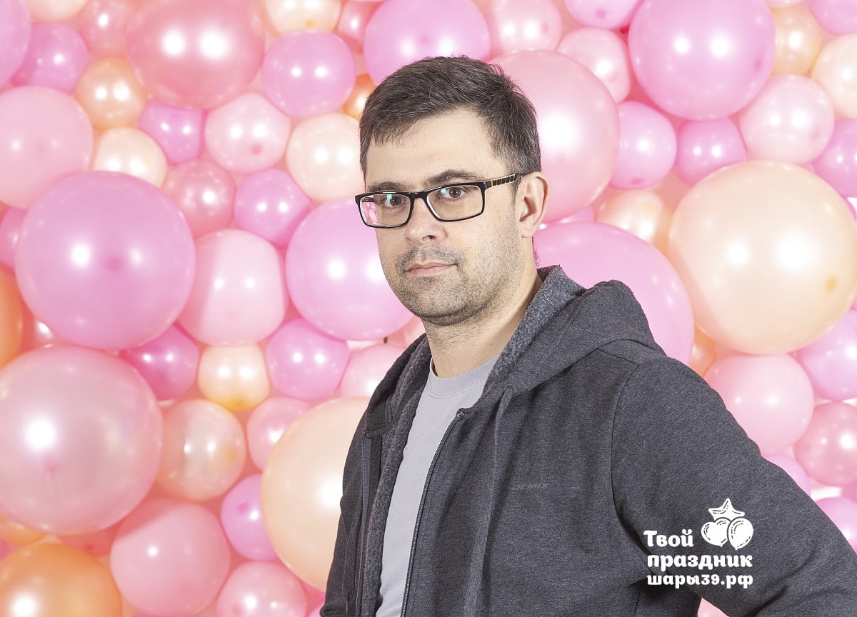 Фотозона из воздушных шаров. Шары39.рф, Калининрад