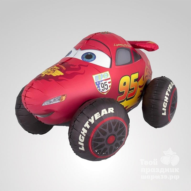 Ходячий шар Молния МакКвин. Шары39.рф, Калининград