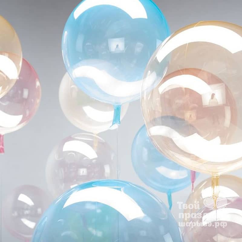 Большие прозрачные шары Анаграм Сrystal Сlearz. Шары39, Калининград