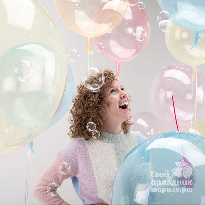 Большие прозрачные шары Анаграм Сrystal Сlearz. Шары39, Калининград