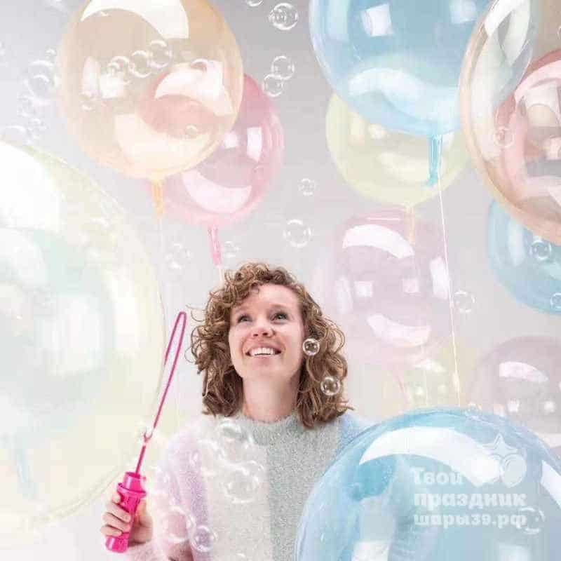 Шар сфера прозрачный кристалл «Crystal clearz», 45 см — изображение 3