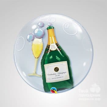 Шар баблс японского производства Qualatex. Шары39.рф