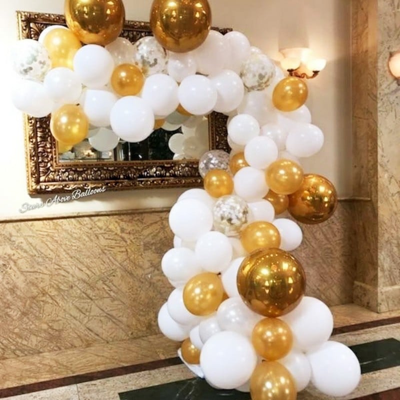 Пример работы наших коллег - фотозона в стиле органик декор