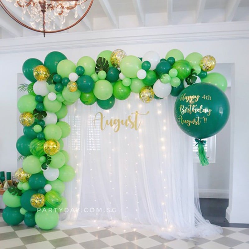 Пример работы наших коллег - фотозона в стиле органик декор