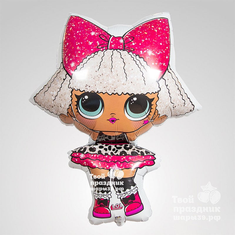 Кукла Лол - Фольгированный шар, Шары39.рф, Калининград