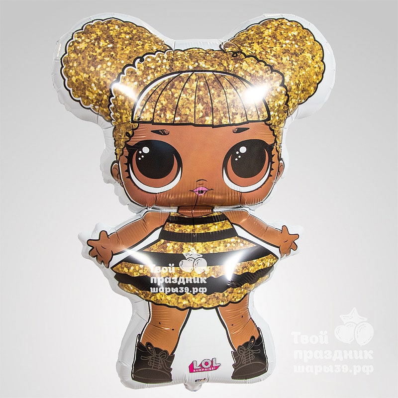 Кукла Лол - Фольгированный шар, Шары39.рф, Калининград