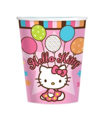 Стакан одноразовый бумажный Hello Kitty. шарики39.рф, Калининград