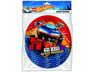 Тарелка бумажная одноразовая праздничная Hot Wheels. шарики39.рф. Калининград.