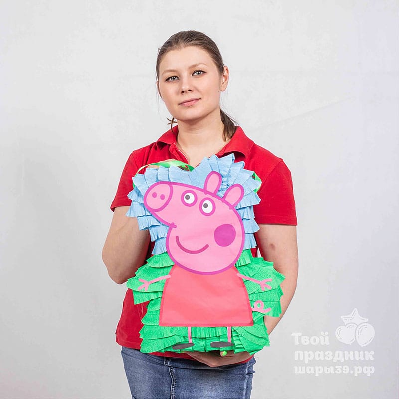 Пиньята Свинка. шарики39.рф. Калининград.