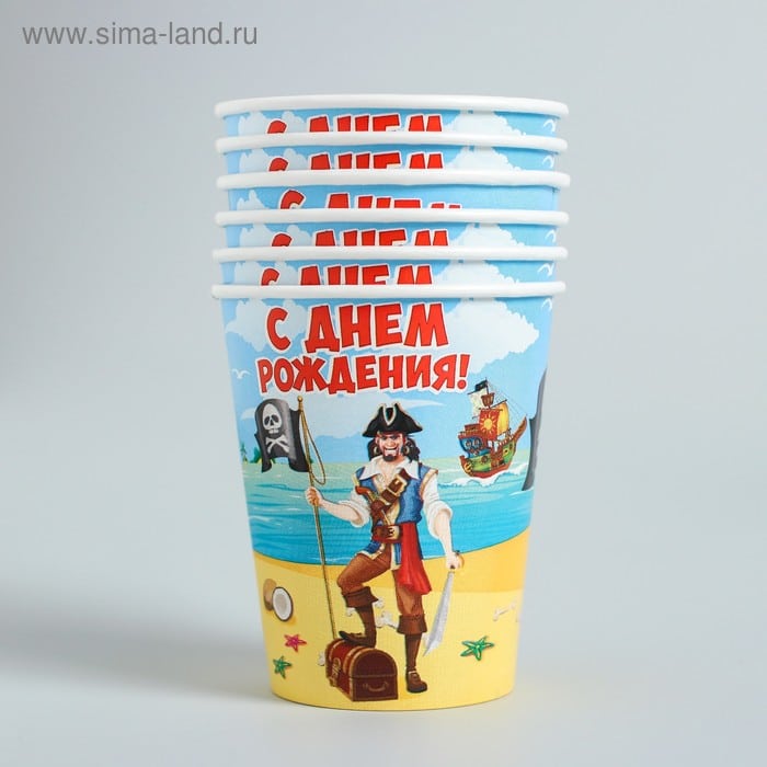 Набор посуды для праздника "С Днем Рождения!", Гарри Поттер, на 6 персон (Копировать) — изображение 3
