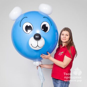 Огромный гелиевых шар "Мишка". Шары39