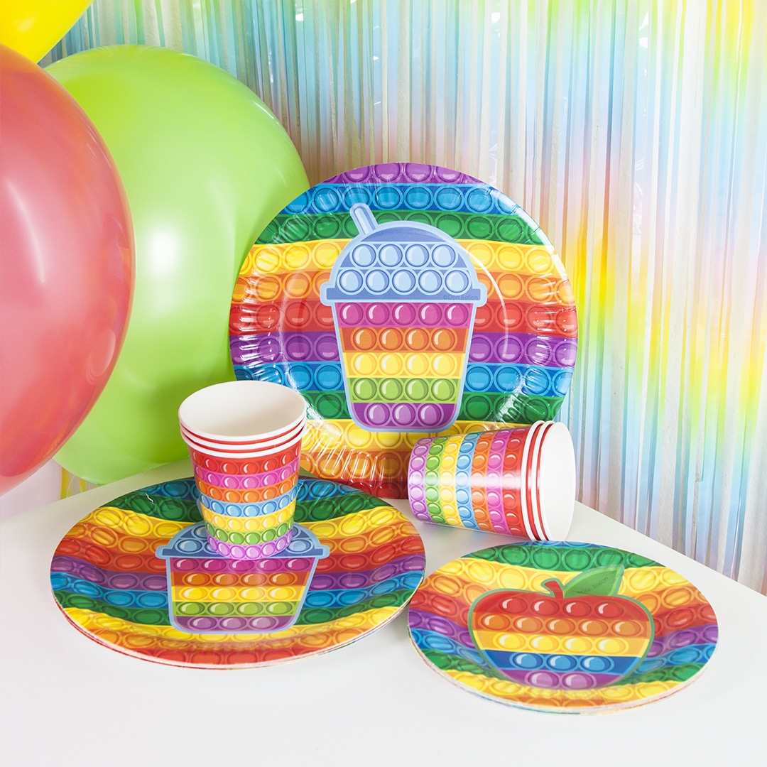 Тарелки одноразовые Пип ит. шарики39.рф. Калининград