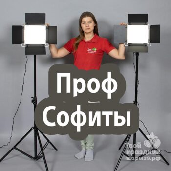 Система професионального освещения для фотозоны. Шары39