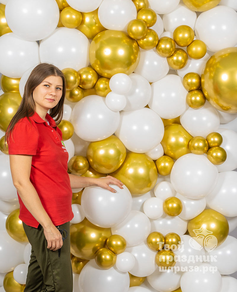Фотозона - стена из шаров. Шары39, Фотозона в Калининграде