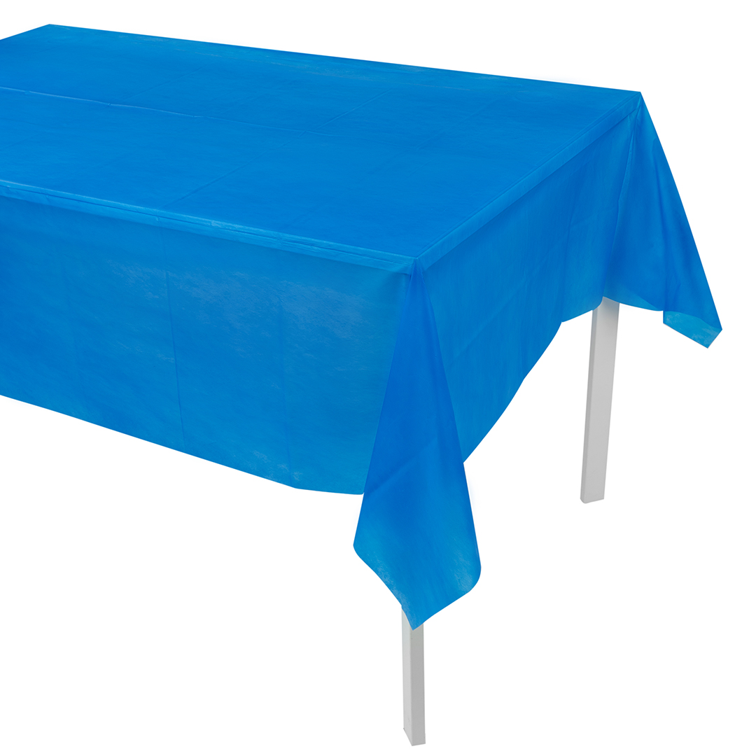 скатерть синяя одноразовая. Шары39.Калининград